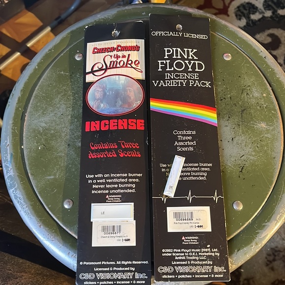 CHEECH & CHONG “Up In Smoke” Incense 2002 & PINK FLOYD Incense Assorted Scents - Picture 3 of 3